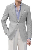 Load image into Gallery viewer, Light Summer Seersucker Leisure Men Jacket
