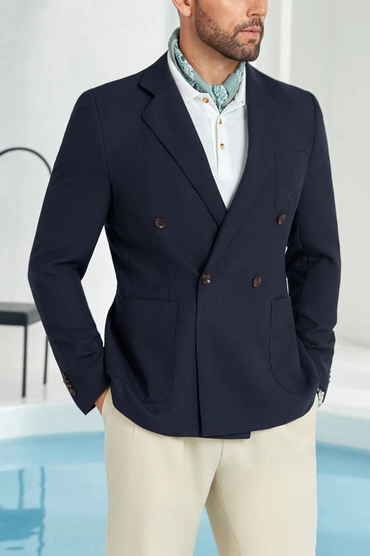 Designer Style New Men's Double Breasted Blazer