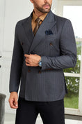 Bild in Galerie-Betrachter laden, Designer Style New Double Breasted Men's Blazer
