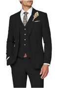 Charger l'image dans la visionneuse de la galerie, Formal Business Wedding Groom Prom Party 3 Piece Mens Suit
