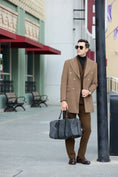 Load image into Gallery viewer, Men's Wool Coat Winter Double Breasted Long Coat 2764
