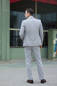 Load image into Gallery viewer, Retro Tweed Herringbone 2 Pieces Mens Suits 2794
