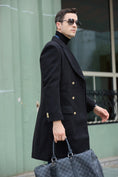 Bild in Galerie-Betrachter laden, Men's Coat Winter Double Breasted Long Coat 2781
