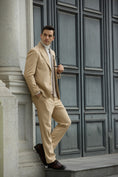 Gallery viewerに画像を読み込む, Unique Design Corduroy Suit 2 Pieces Men's Suits Jacket+Pants 2786
