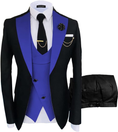 Cargar la imagen en la vista de la galería, Fashion Slim Fit Wedding Prom 3 Piece Mens Suits
