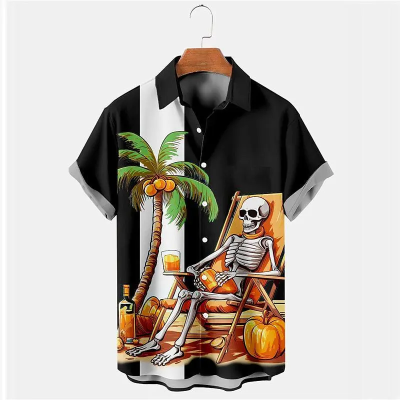 Skull Classic T-Shirt Party Outdoor Short Sleeve Shirt - New Stock!