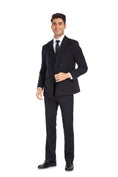 Charger l'image dans la visionneuse de la galerie, Stripe Men's 3 Piece Set for Party, Wedding and Business(MORE COLORS+)
