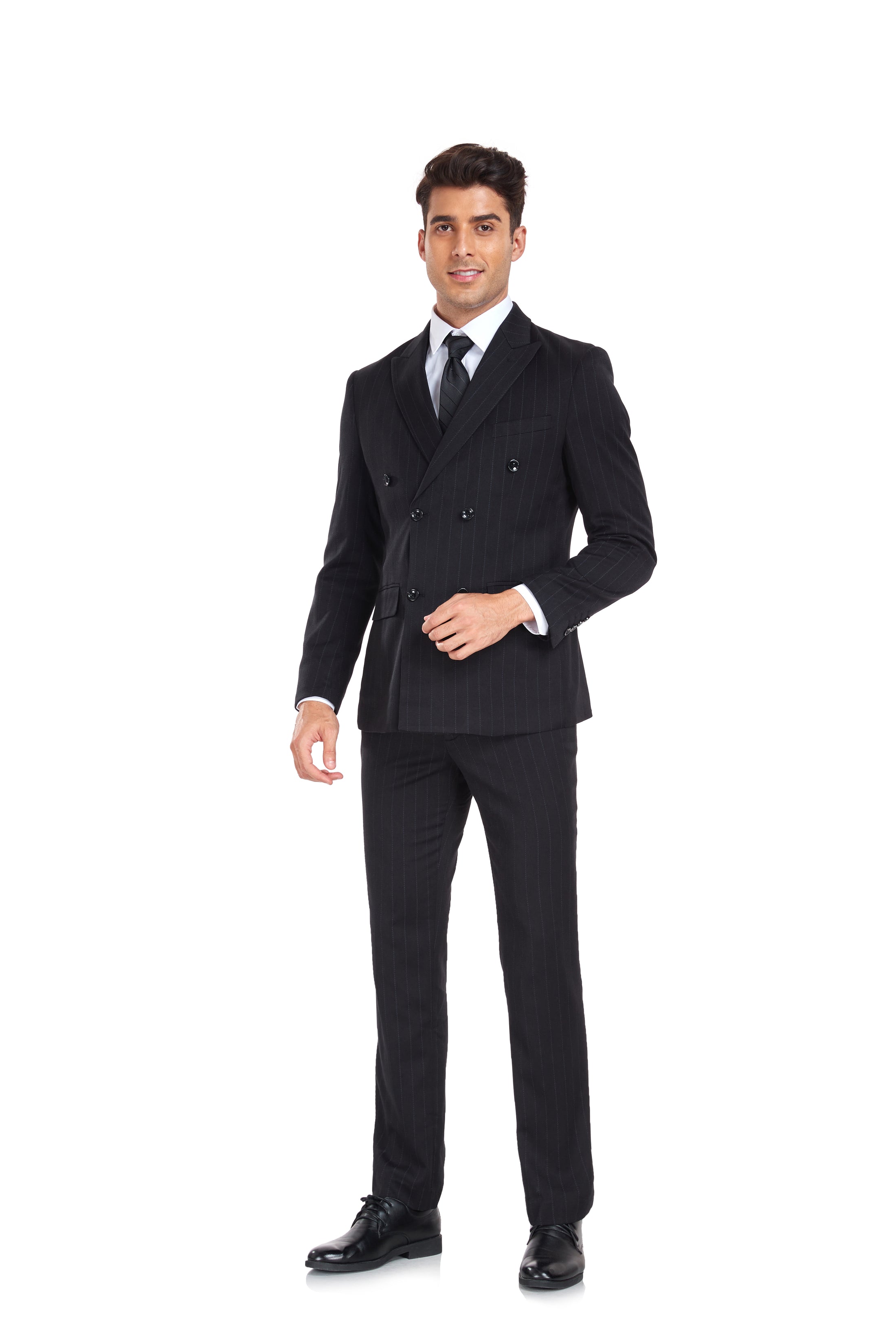 Stripe Men's 3 Piece Set for Party, Wedding and Business(MORE COLORS+)