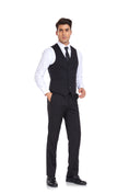 Cargar la imagen en la vista de la galería, Stripe Men's 3 Piece Set for Party, Wedding and Business(MORE COLORS+)
