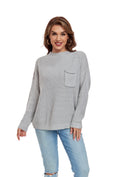 Cargar la imagen en la vista de la galería, New Women's Batwing Sleeve Turtleneck Sweater
