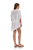 Load image into Gallery viewer, White Fresh Short Sleeve Mini Dress
