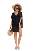 Charger l'image dans la visionneuse de la galerie, Black Fresh Short Sleeve Mini Dress
