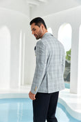 Bild in Galerie-Betrachter laden, Designer Style New Men's Double Breasted Blazer
