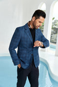 Load image into Gallery viewer, Designer Style New Men's Two Button Blazer
