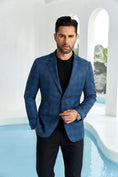 Load image into Gallery viewer, Designer Style New Men's Two Button Blazer
