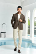 Charger l'image dans la visionneuse de la galerie, Designer Style New Men's Double Breasted Blazer
