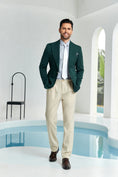 Bild in Galerie-Betrachter laden, Designer Style New Men's One Button Blazer
