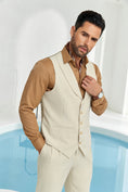 Charger l'image dans la visionneuse de la galerie, Designer Style New Beach Wedding Summer 3 Pieces Men Suits
