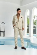 Load image into Gallery viewer, Designer Style New Beach Wedding Summer 3 Pieces Men Suits
