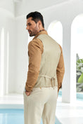 Bild in Galerie-Betrachter laden, Designer Style New Beach Wedding Summer 3 Pieces Men Suits
