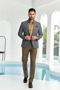 Bild in Galerie-Betrachter laden, Designer Style New Men's Two Button Blazer
