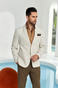 Cargar la imagen en la vista de la galería, Designer Style New Men's Double Breasted Blazer
