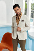 Cargar la imagen en la vista de la galería, Designer Style New Men's Double Breasted Blazer
