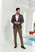 Cargar la imagen en la vista de la galería, Designer Style New Men's Two Button Blazer
