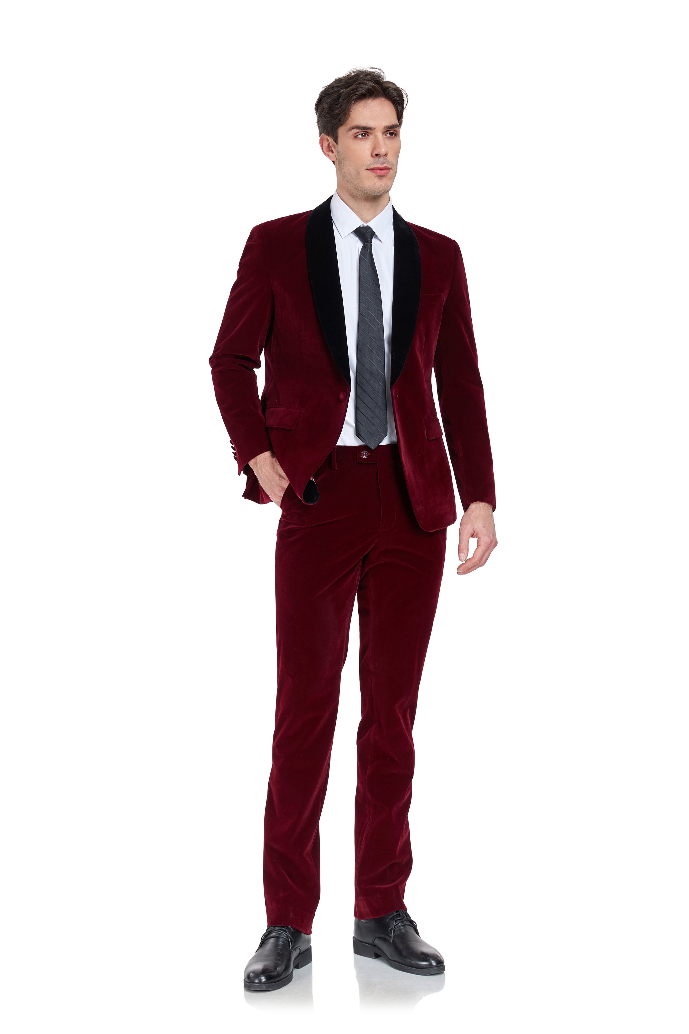 Velvet 3 Piece Men's Formal Suits(MORE COLORS+)