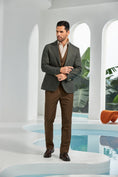 Cargar la imagen en la vista de la galería, Designer Style New Men's Two Button Blazer
