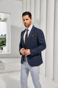 Cargar la imagen en la vista de la galería, Designer Style New Men's Two Button Blazer
