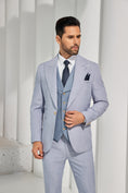 Charger l'image dans la visionneuse de la galerie, Designer Style New Summer 2 Pieces Men's Suits Jacket+Pants
