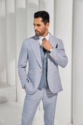 Cargar la imagen en la vista de la galería, Designer Style New Summer 2 Pieces Men's Suits Jacket+Pants
