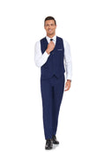 Charger l'image dans la visionneuse de la galerie, Men's Suits 2 Pieces Vest+Pants Set V-Neck Casual Waistcoat Suit
