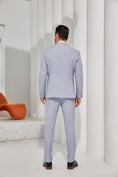 Cargar la imagen en la vista de la galería, Designer Style New Summer 2 Pieces Men's Suits Jacket+Pants
