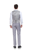 Charger l'image dans la visionneuse de la galerie, Men's Suits 2 Pieces Vest+Pants Set V-Neck Casual Waistcoat Suit
