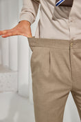 Load image into Gallery viewer, Khaki Men's Pants for Party, Wedding and Business 2565
