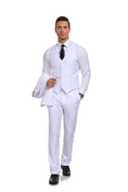 Load image into Gallery viewer, Navy Party Business Banquet 3 Piece Men Suits
