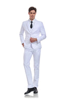 Two Button 3 Pieces Men Suits (MORE COLORS+)