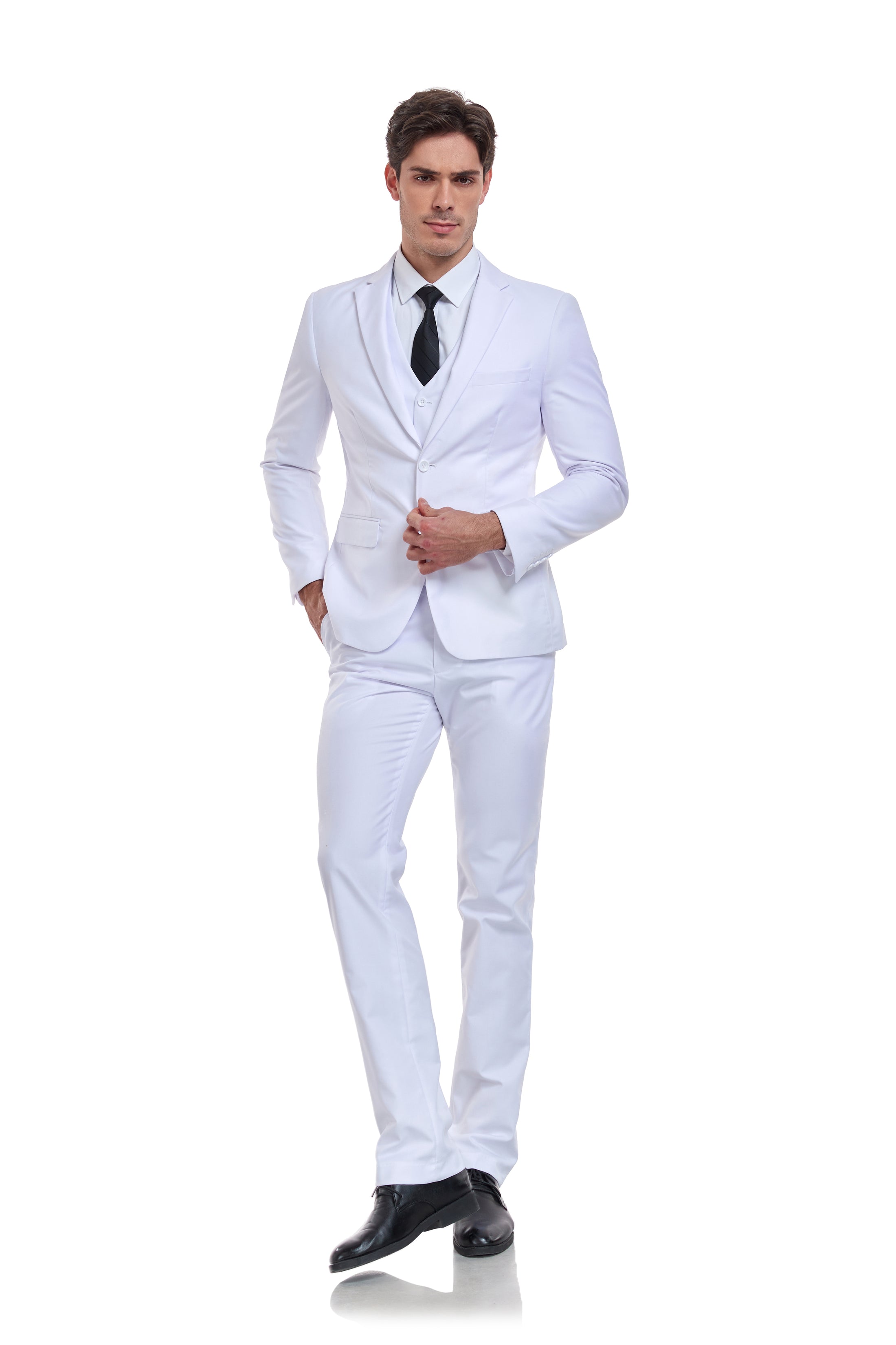 Two Button 3 Pieces Men Suits (MORE COLORS+)