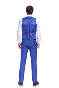 Charger l'image dans la visionneuse de la galerie, Men's Suits 2 Pieces Vest+Pants Set V-Neck Casual Waistcoat Suit
