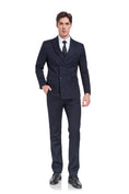 Cargar la imagen en la vista de la galería, Stripe Men's 3 Piece Set for Party, Wedding and Business(MORE COLORS+)
