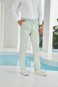 Cargar la imagen en la vista de la galería, Seersucker Striped Men's Summer Pants
