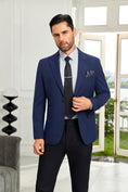 Cargar la imagen en la vista de la galería, Designer New Style Two Button Men's Blazer
