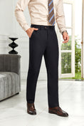 Load image into Gallery viewer, Navy Men's Pants for Party, Wedding and Business 2568
