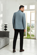 Charger l'image dans la visionneuse de la galerie, Designer Style Unique Design Two Button Men's Blazer
