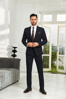 Designer Style Unique Design 2 Pieces Men's Suits Jacket+Pants 2586