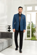 Load image into Gallery viewer, Designer Style New Double Breasted Men's Blazer
