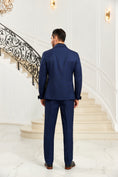 Cargar la imagen en la vista de la galería, Designer Style Unique Design 2 Pieces Men's Suits Jacket+Pants
