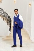 Charger l'image dans la visionneuse de la galerie, Designer Style Unique Design 2 Pieces Men's Suits Vest+Pants
